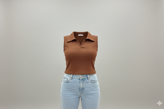 Short Sleeveless Top