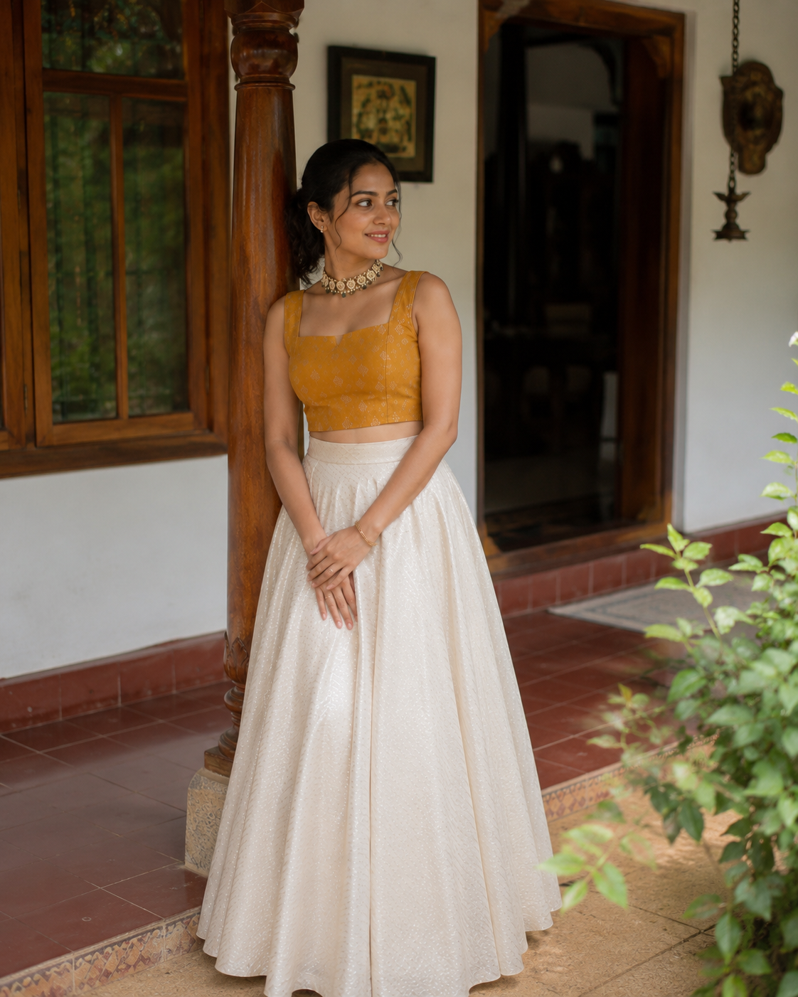 Premium Layered Flare Skirt Set