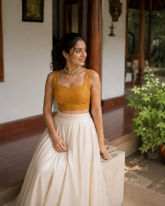 Premium Layered Flare Skirt Set