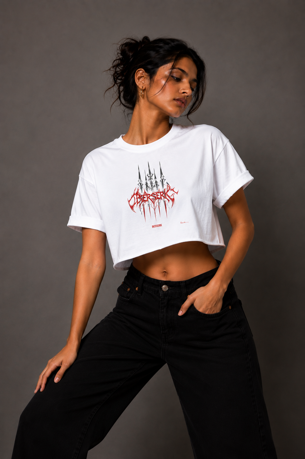 Berserk Y2K Crop Top