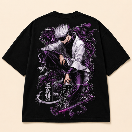 Gojo: Purple Reign Oversized Tee