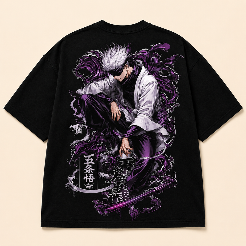 Gojo: Purple Reign Oversized Tee