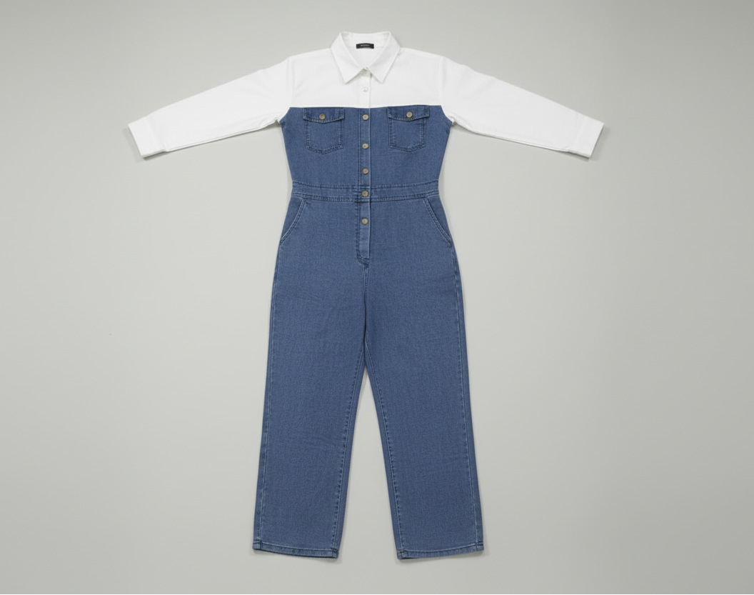 Denim jumpsuit