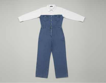 Denim jumpsuit