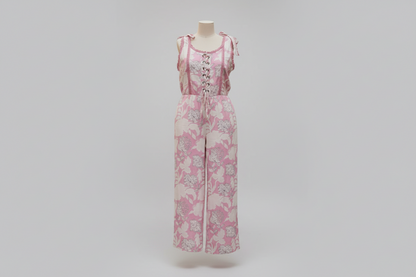 Lace Cordset front side adjustable Back side bobby lastic
