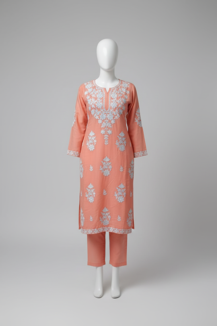 Lucknowi Embroidery 2 pieces set
