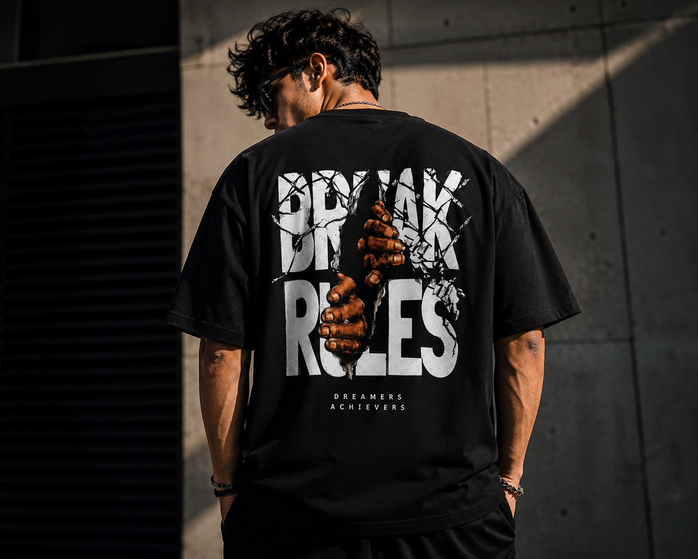 Break Rules Oversized Tee | Premium Streetwear