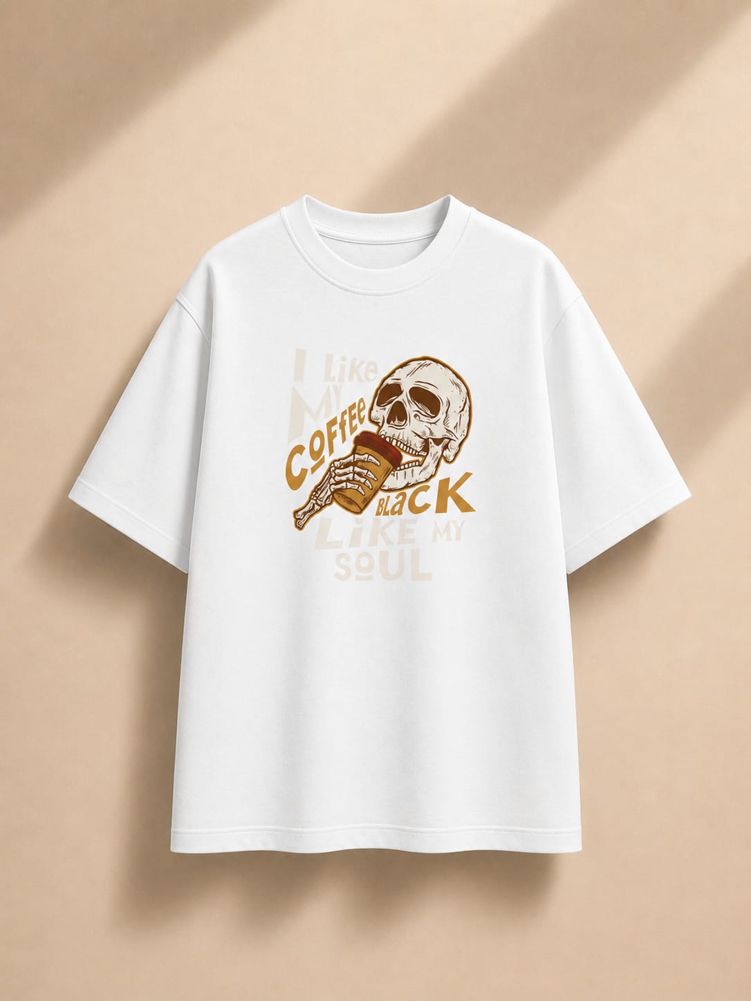 Coffee & Chaos Oversized Tee