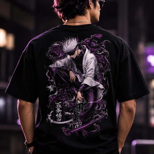 Gojo: Purple Reign Oversized Tee