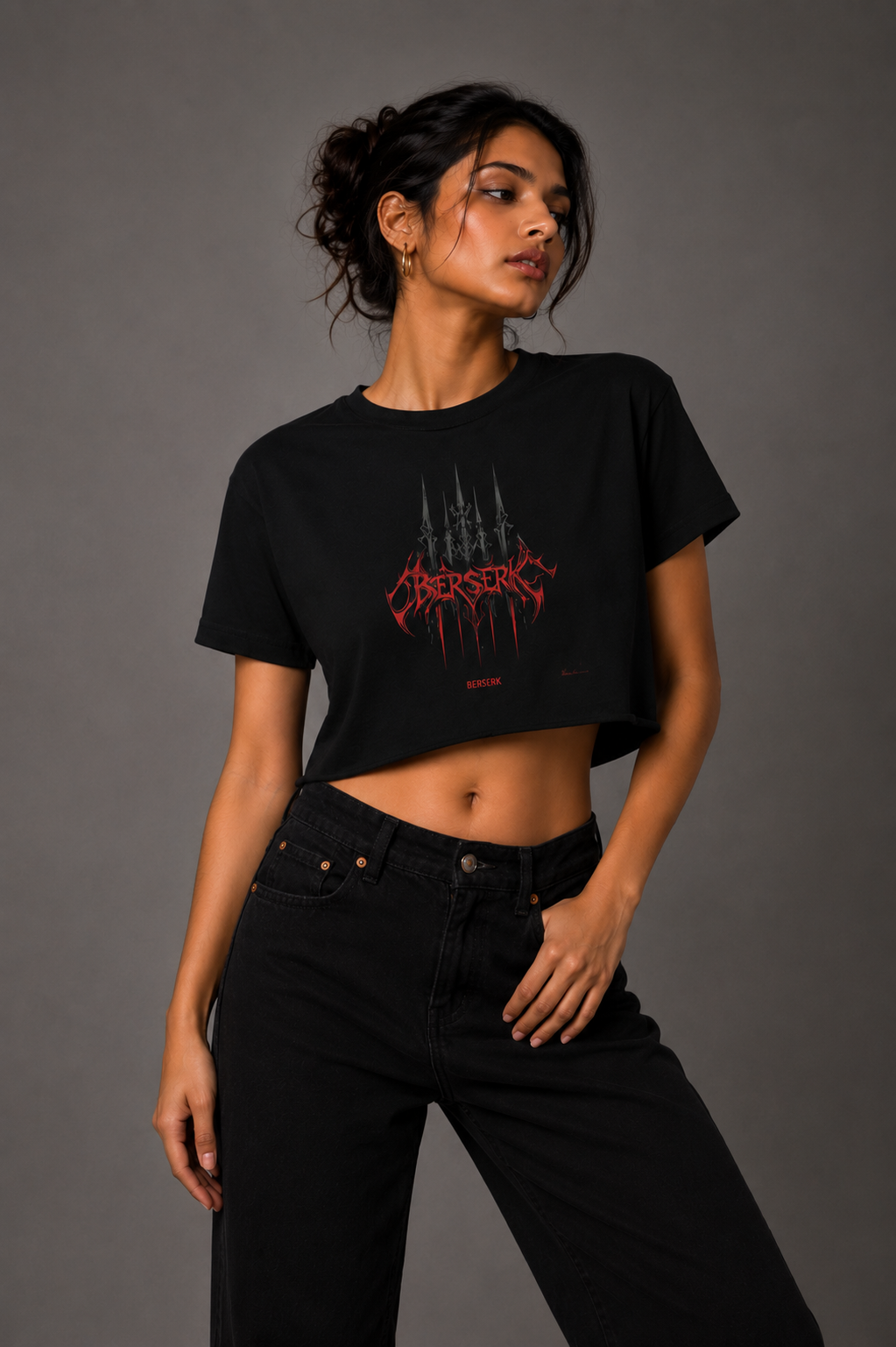 Berserk Y2K Crop Top